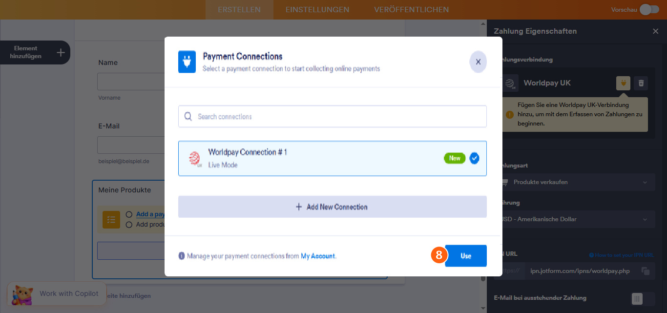 So integrieren Sie Ihr Formula in Worldpay UK Image-12