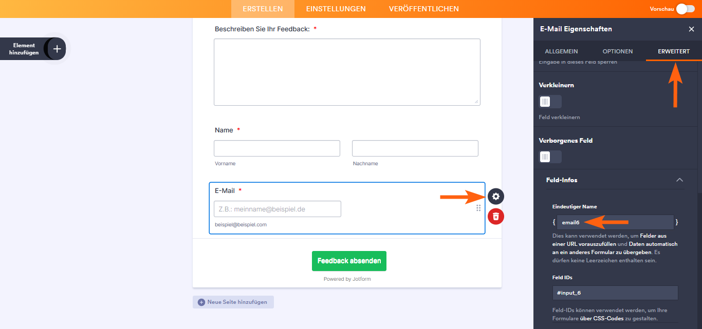 Erstellen dynamischer Vorbefüllungslinks mit Salesforce-Seriendruckfeldern Image-2