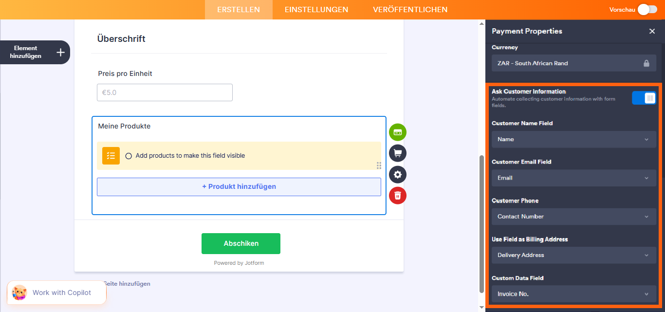 So integrieren Sie Ihr Formular in Payfast Image-16