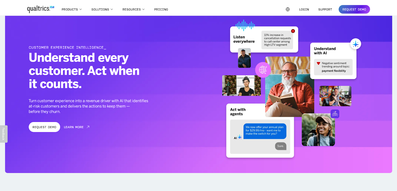 Qualtrics Landing Page