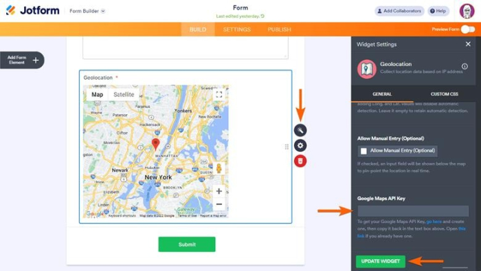 How to integrate Google Maps into Google Forms | The Jotform Blog