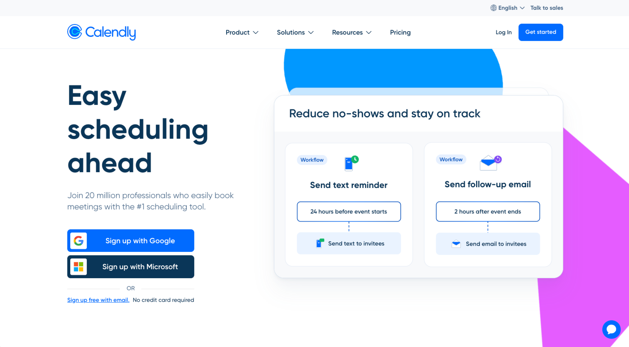 Calendly Landing Page