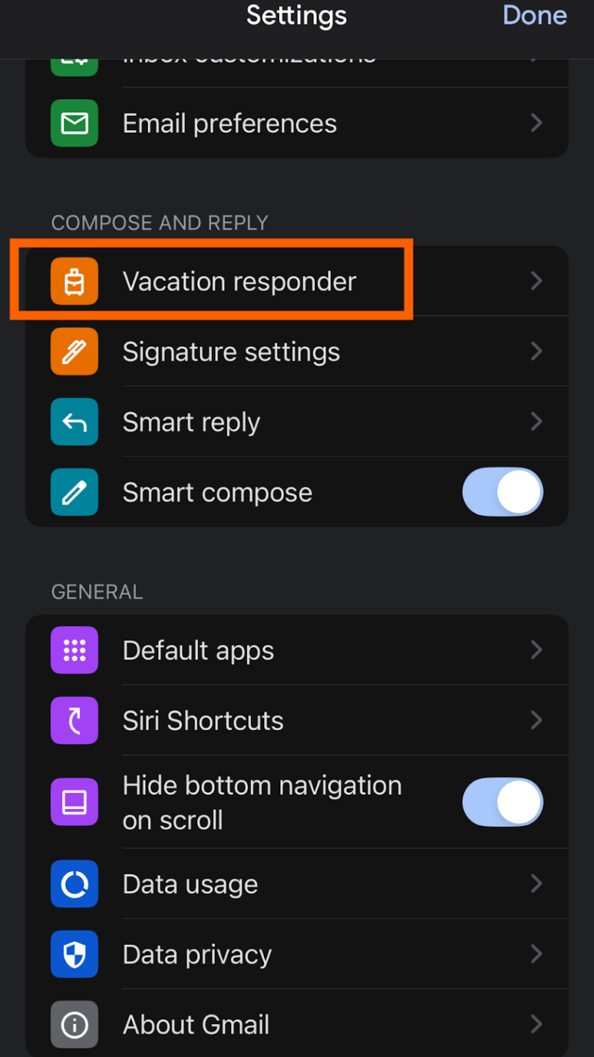 How to set auto-reply in the Gmail app | Jotform Blog