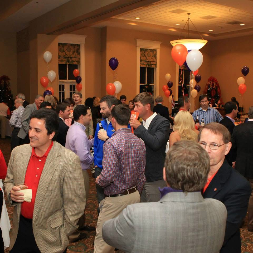 Image of the event hosting thousands of Clemson golf community members