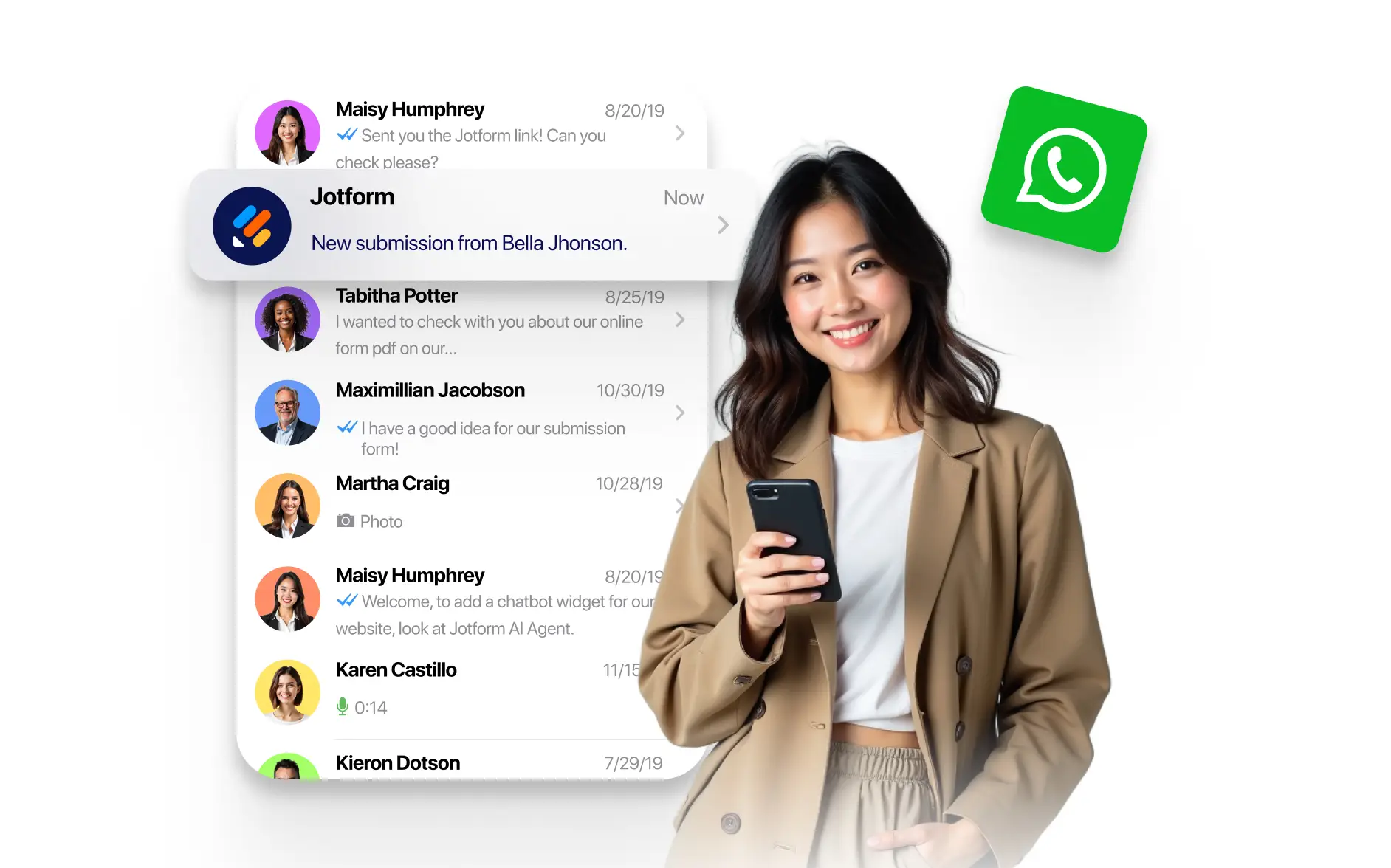 Jotform Whatsapp Form Notifications Banner