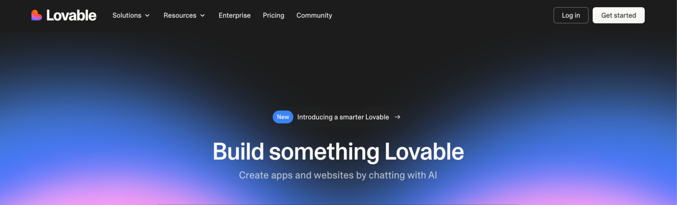 Lovable Landing Page