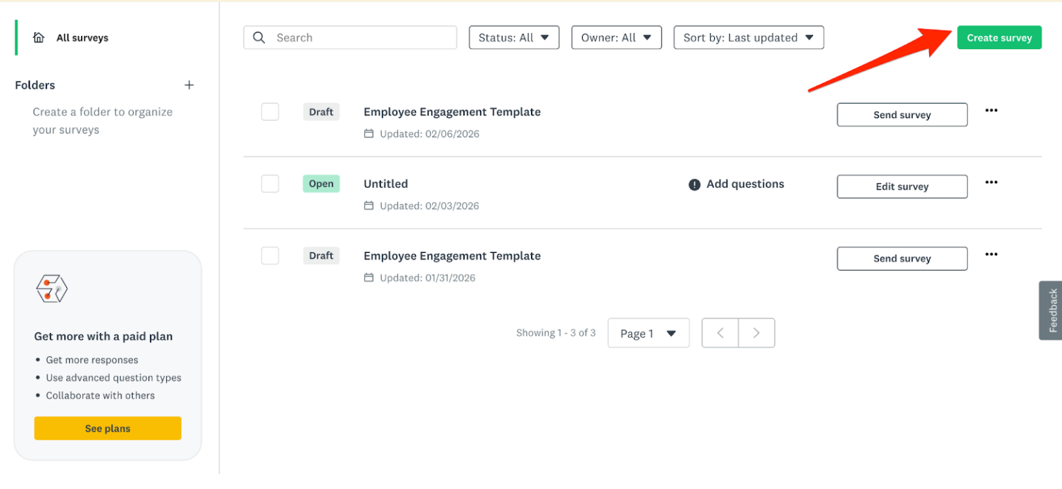 How to create an employee satisfaction survey with SurveyMonkey ...