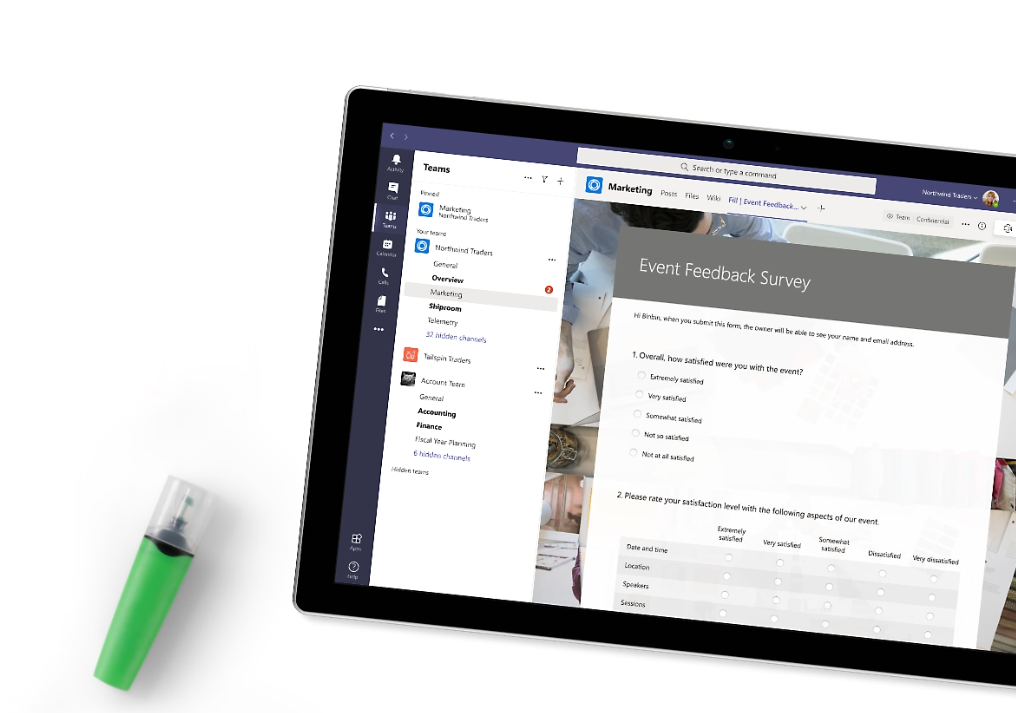 Microsoft Formsのスクリーンショット