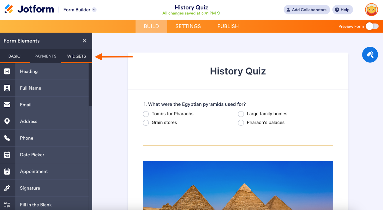 How to create an auto-submit quiz in Google Forms | The Jotform Blog