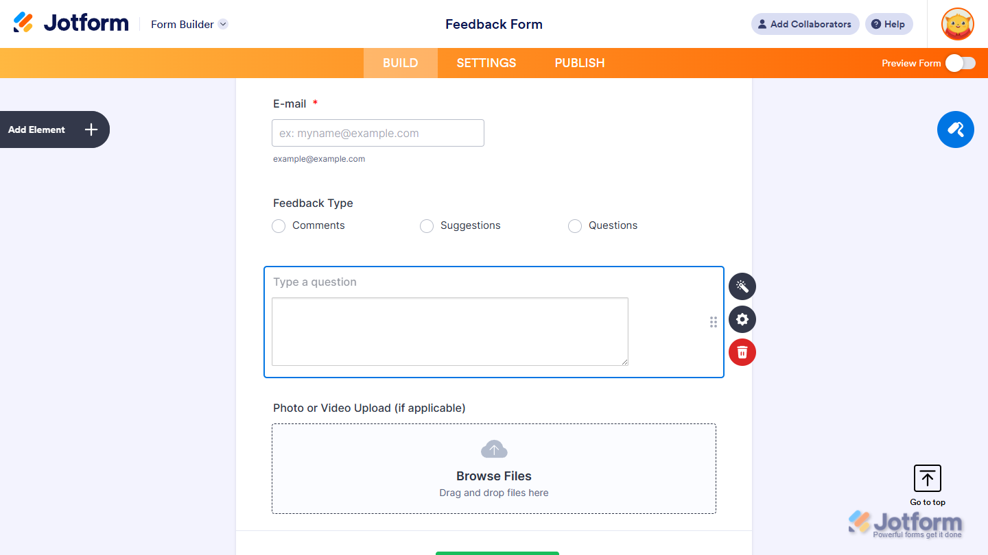 AutoJS Widget in Jotform Form Builder