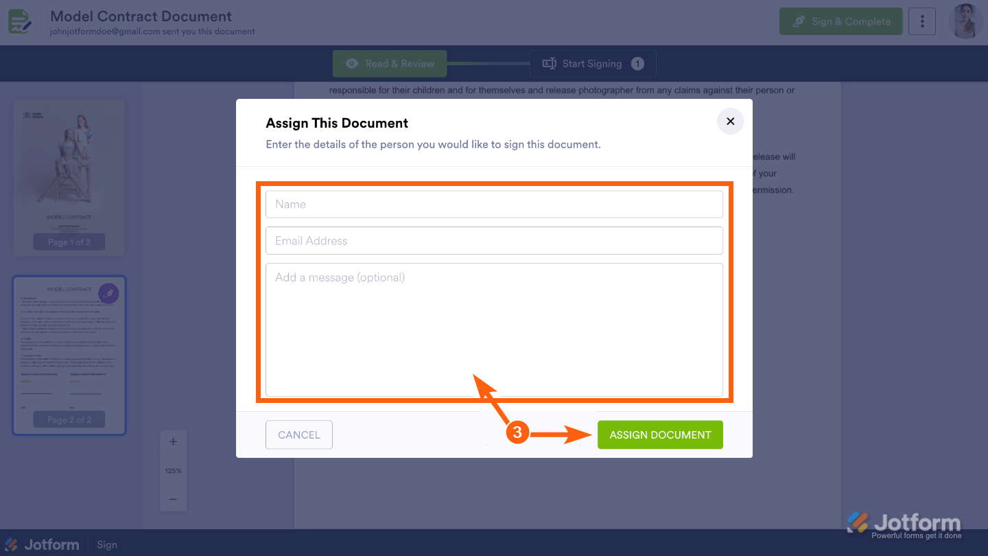 So können Sie Unterzeichnern gestatten, das Dokument an andere Unterzeichner zu delegieren Image-4