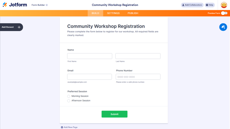 How to Add and Set Up the Accessibility Enhancer Widget on Your Form