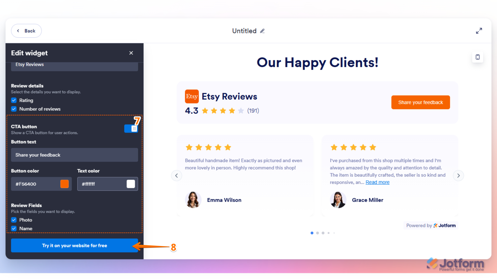 How to Embed Etsy Reviews on Your Website Image-6