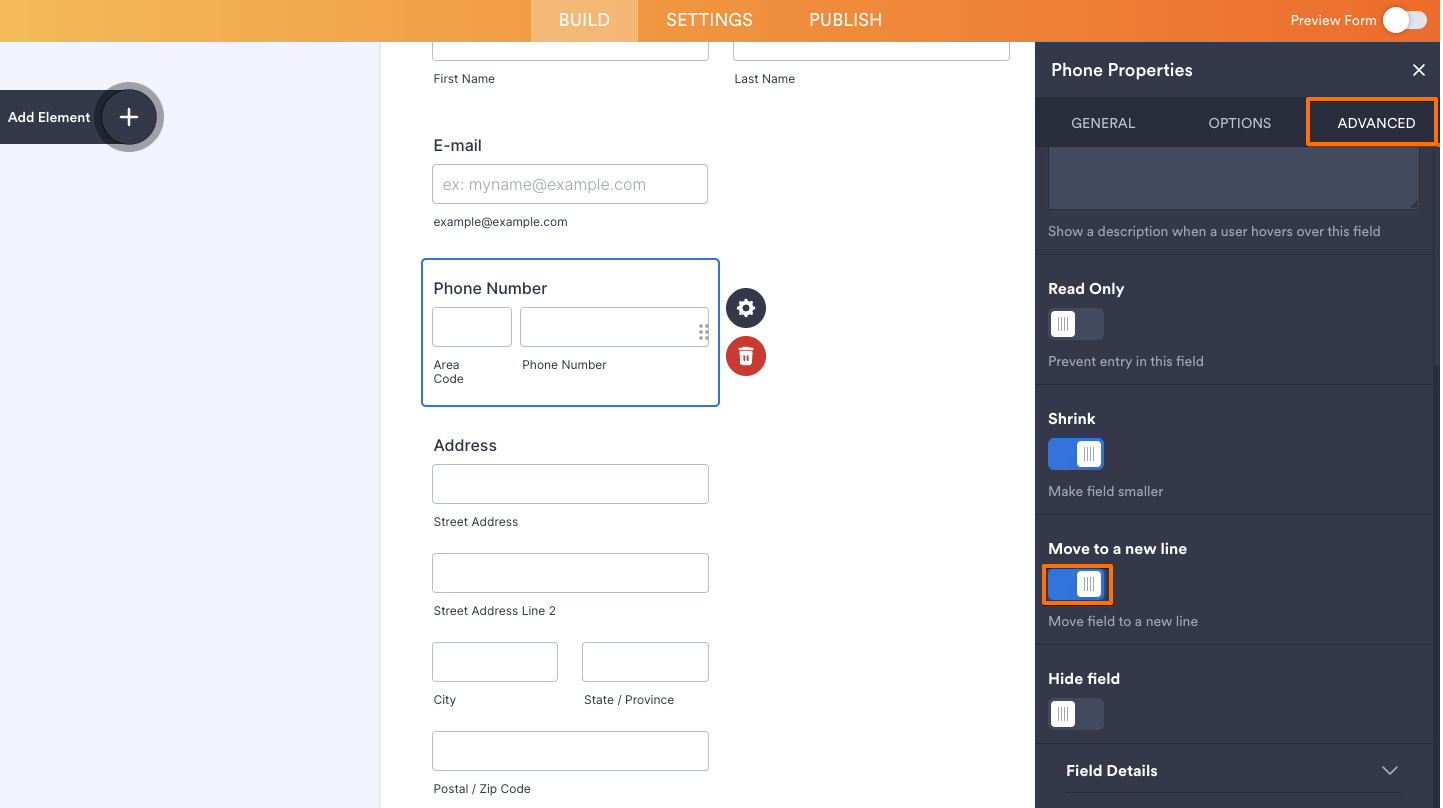Setting Up Form Columns Image-9