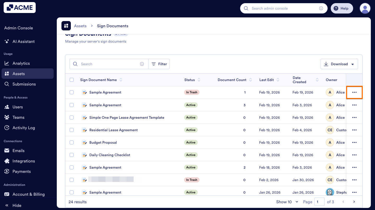 How to Trash or Restore Sign Documents in Your Organization from the Admin Console Image-6