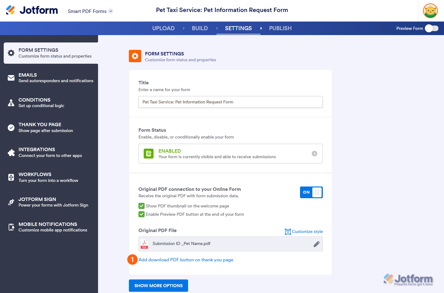 Wie funktioniert die PDF-Anbindung mit Smart PDF Forms? Image-10