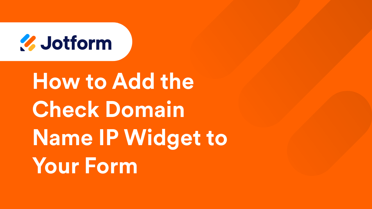 Jotform Widgets
