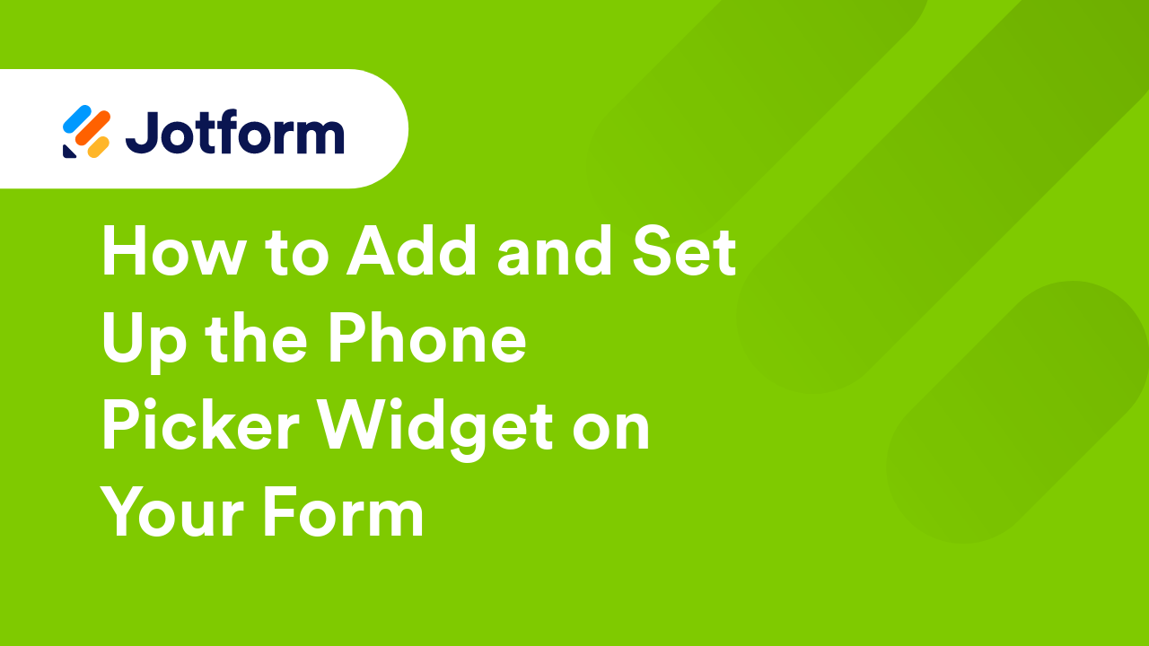 Jotform Widgets