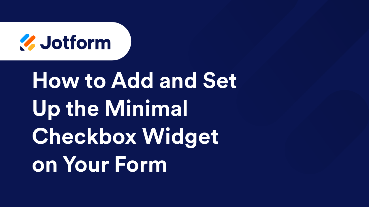 Jotform Widgets