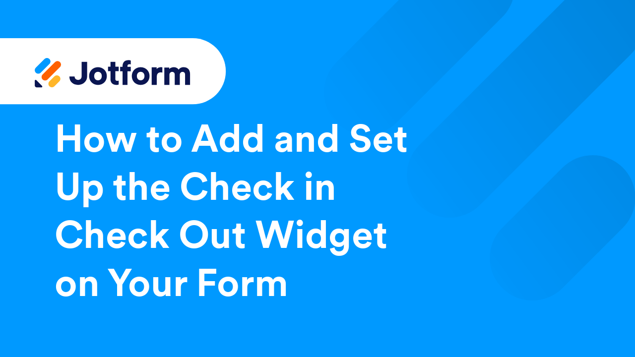 Jotform Widgets