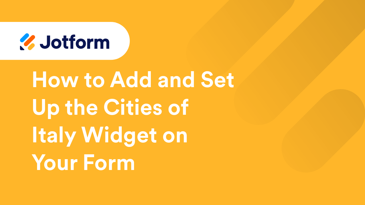 Jotform Widgets