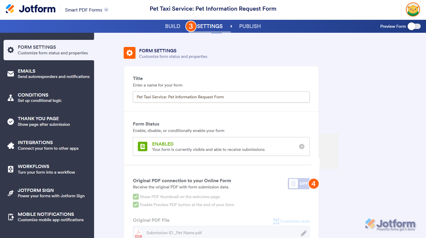 So trennen Sie Ihr PDF von Ihrem Online-Formular Image-3