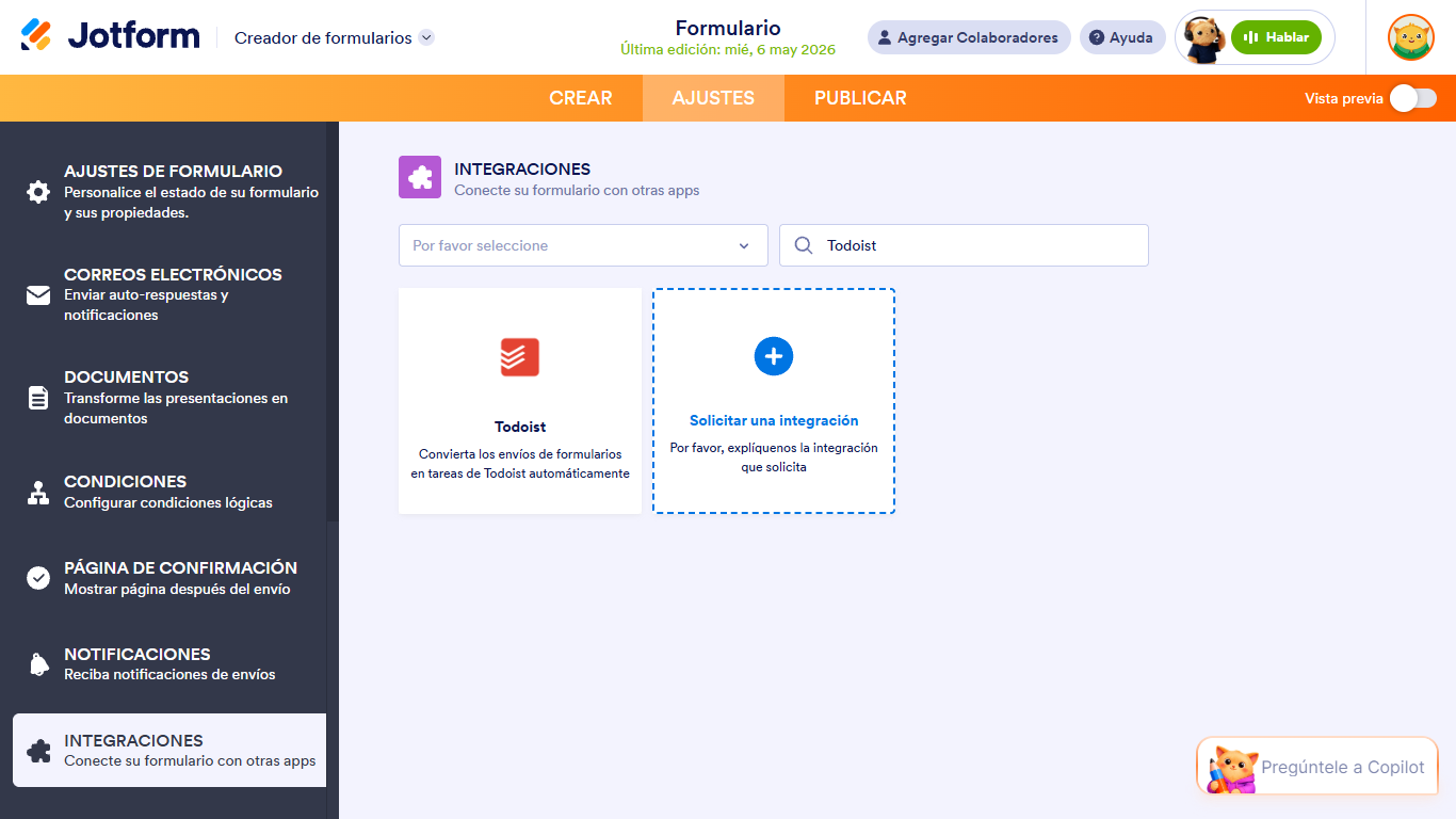 De formulario a acción: aumente su productividad con la integración de Jotform y Todoist Image-1