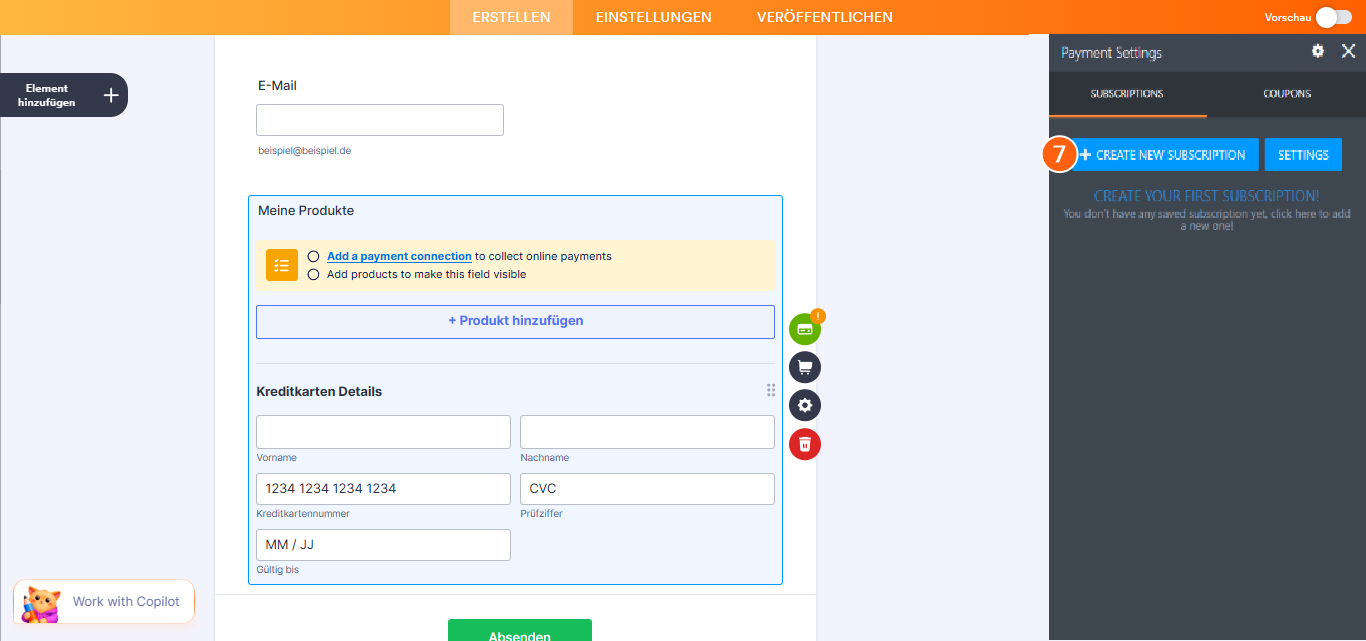Einrichten eines benutzerdefinierten wiederkehrenden Spendenformulars Image-3