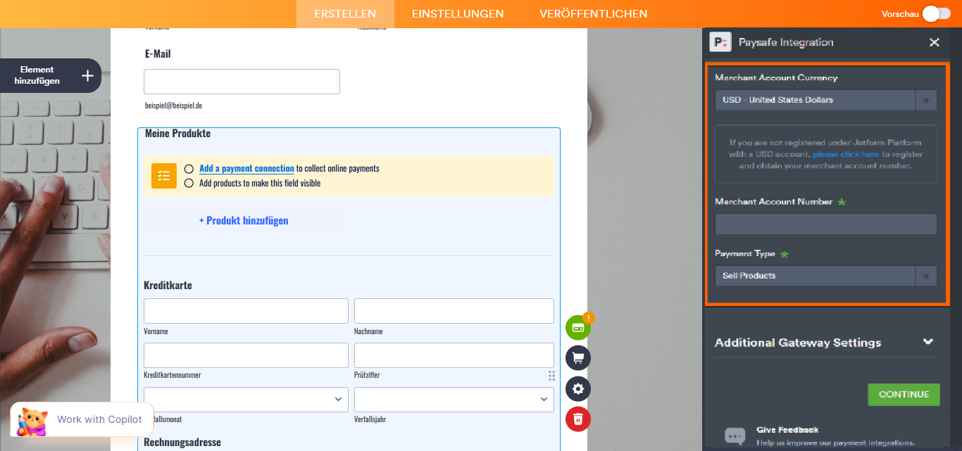 So integrieren Sie Paysafe mit Jotform Image-2