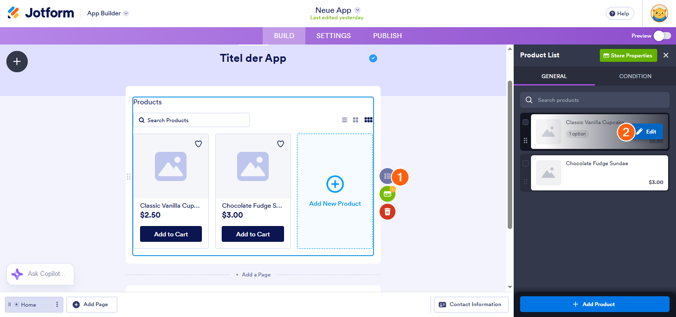 So erstellen Sie einen Jotform Store von Grund auf und veröffentlichen ihn Image-8