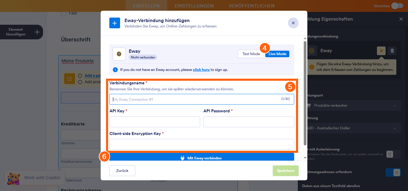 So integrieren Sie Ihr Formular in Eway Image-11