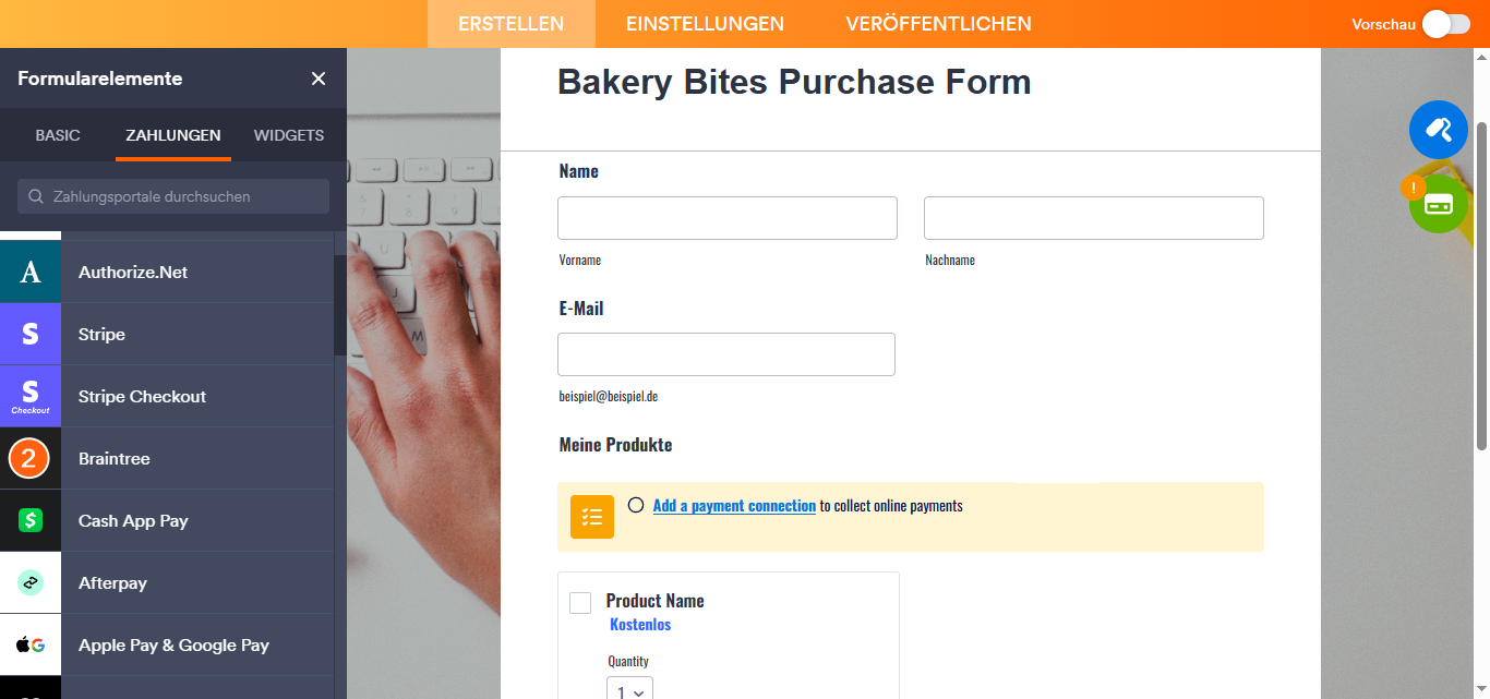 So integrieren Sie Ihr Formular in Braintree Image-2