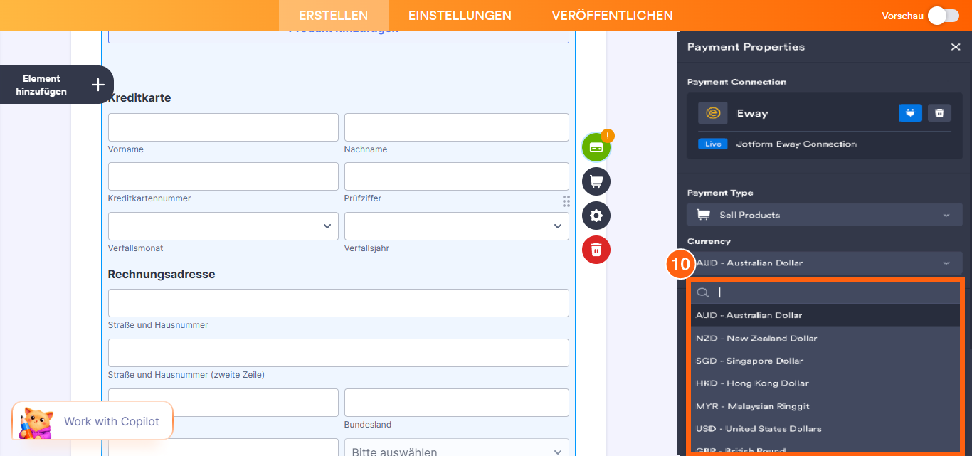 So integrieren Sie Ihr Formular in Eway Image-15