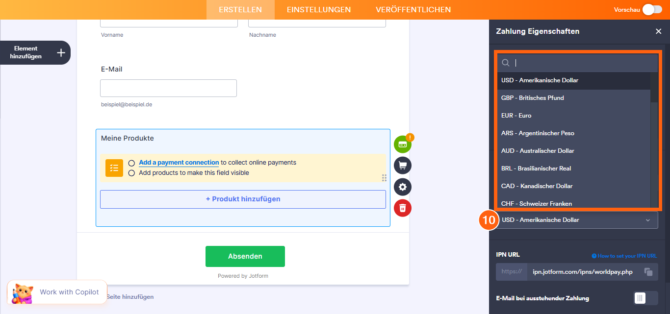 So integrieren Sie Ihr Formular mit Worldpay UK Image-14