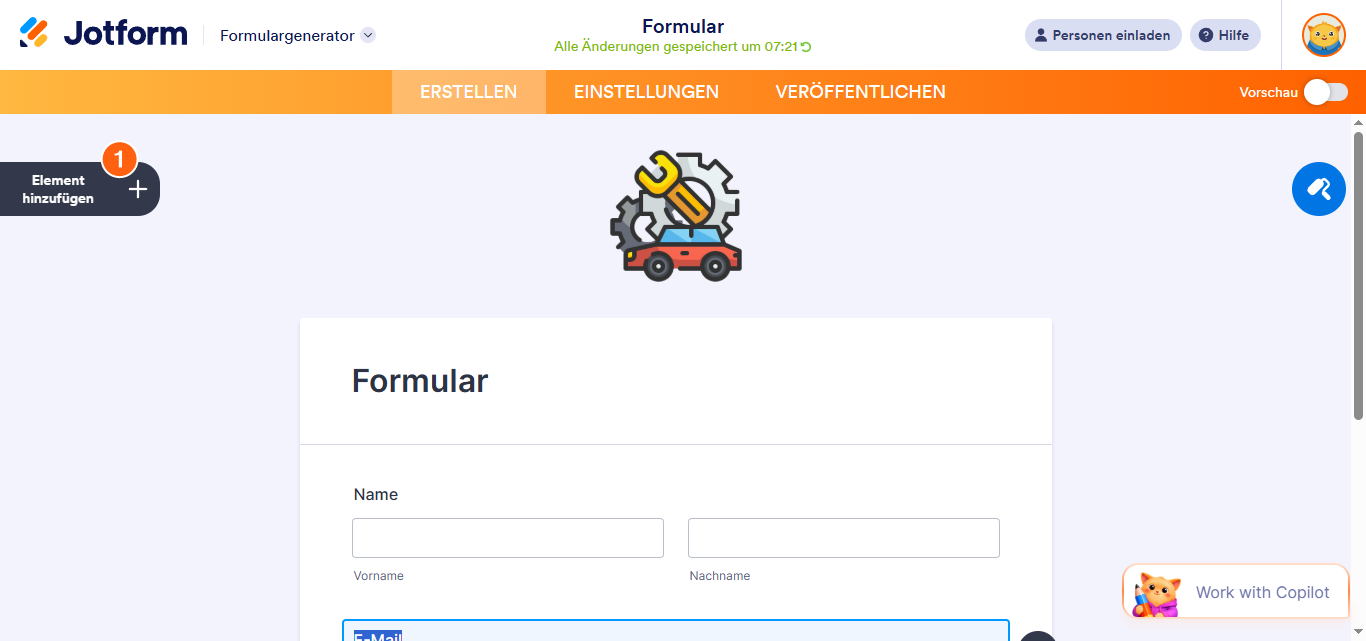 Hinzufügen des Facebook-Folgen-Widgets zu Ihrem Formular Image-4