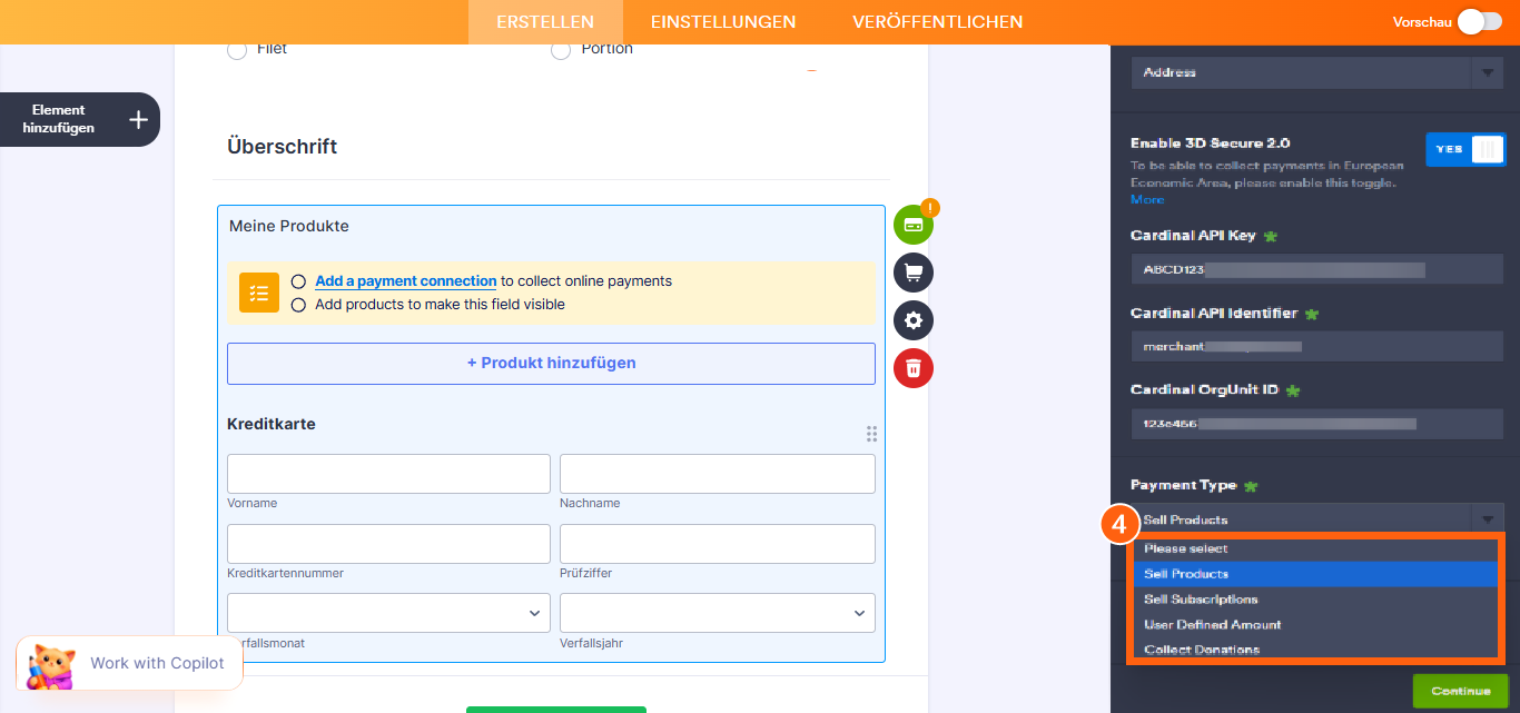 Wie man CyberSource mit Jotform integriert Image-5