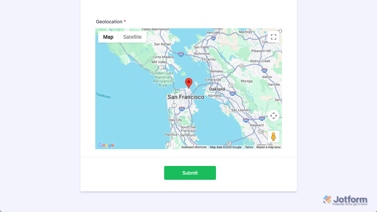 How to Add and Set up the Geolocation Widget on Your Form Image-1