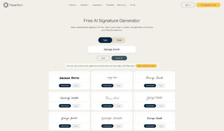 5 best AI signature generators in 2026 | Jotform Blog