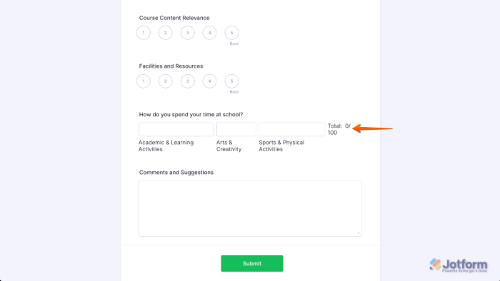 How to Add and Set Up the Grading Widget on Your Form