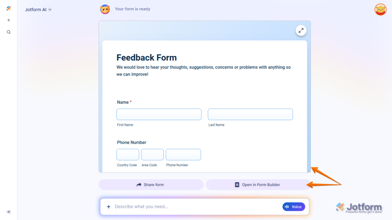 How to Customize Your Form Design Using Jotform AI