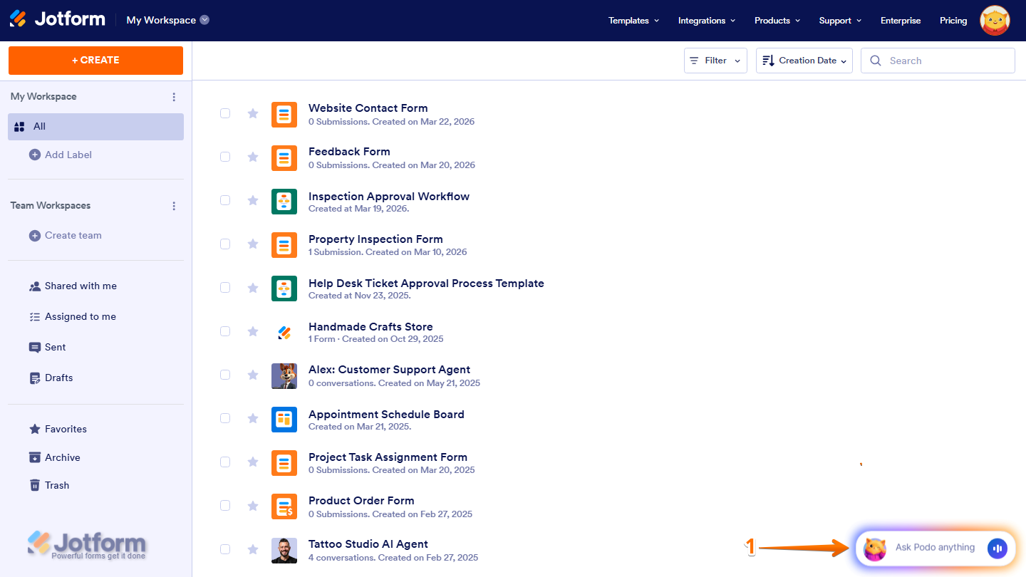 How to Import Forms with Jotform AI Image-2
