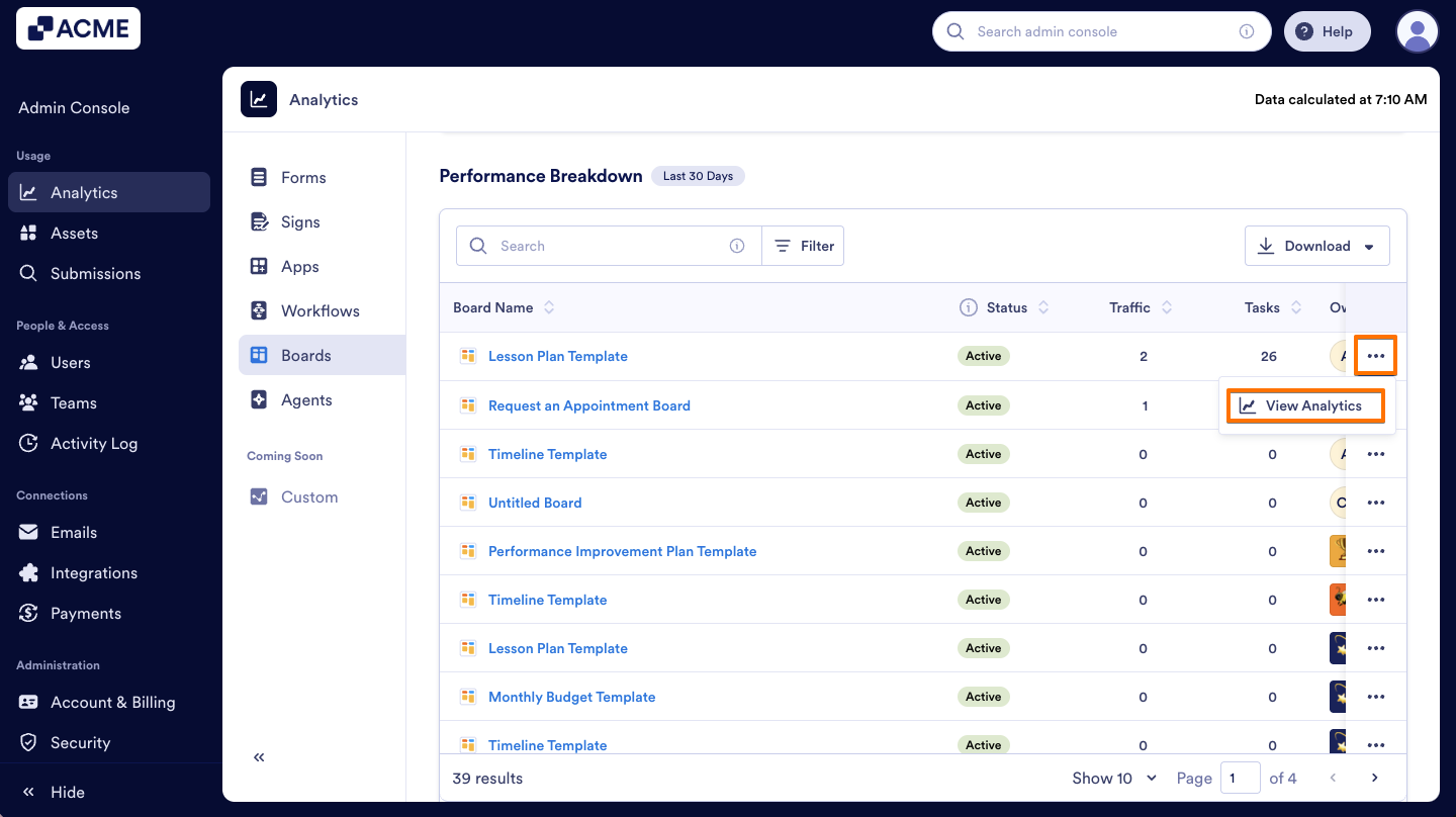 How to Analyze Boards Usage in your Organization from the Admin Console Image-13