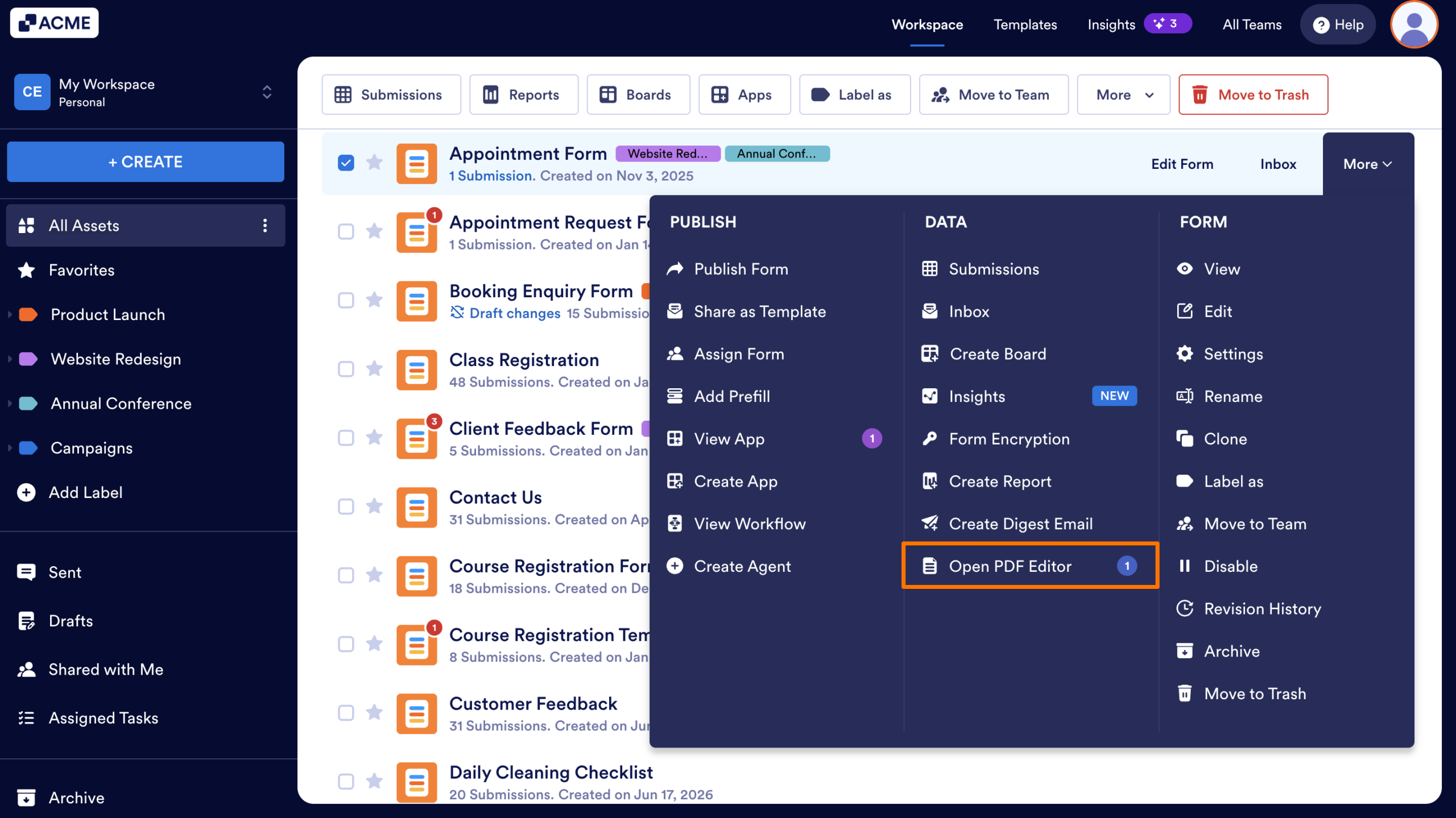 How to Create or Edit Your Form PDF Submission Report Image-10