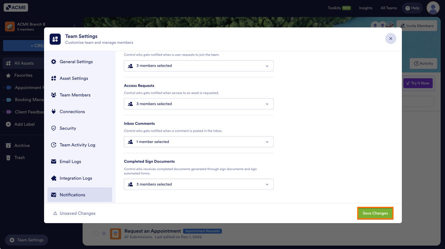 How to Manage Inbox Comments Notification Recipients in Teams Image-5