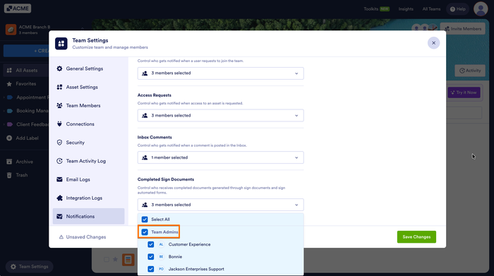 How to Manage Inbox Comments Notification Recipients in Teams Image-6