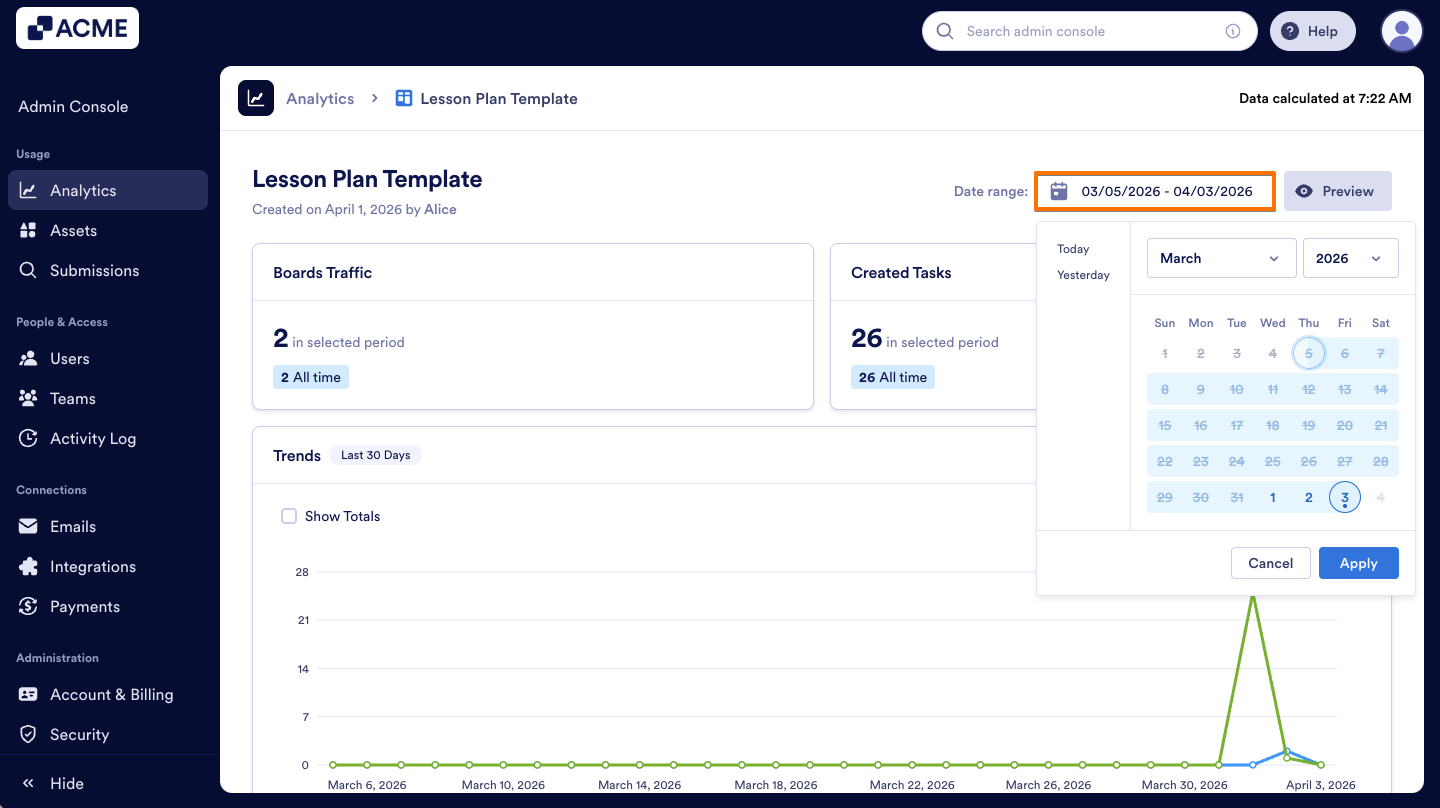 How to Analyze Boards Usage in your Organization from the Admin Console Image-15
