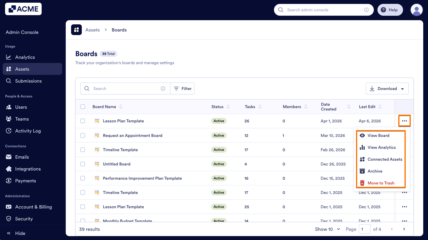 How to View and Manage Board Usage in your Organization from the Admin Console Image-2