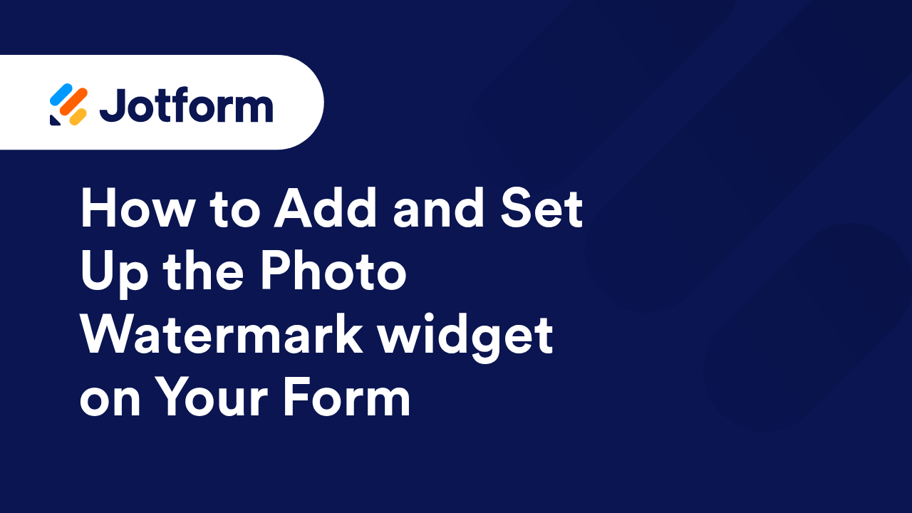 Jotform Widgets