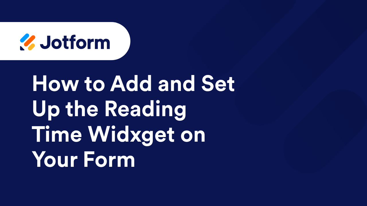Jotform Widgets