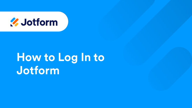 Getting Started with Jotform - Help Guide